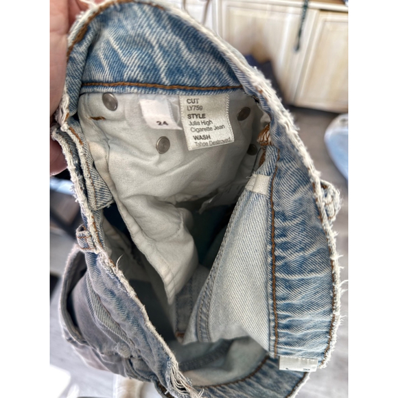 Reformation Julia High Rise Cigarette Jeans - Picture 6 of 6